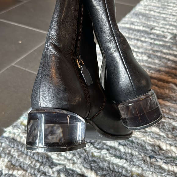 Stuart Weitzman ankle boots block heel good condition - Picture 5 of 8